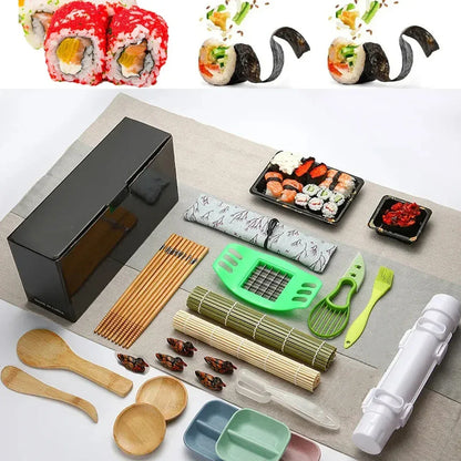 kit sushi complet ZenSushi avec accessoires pour makis 