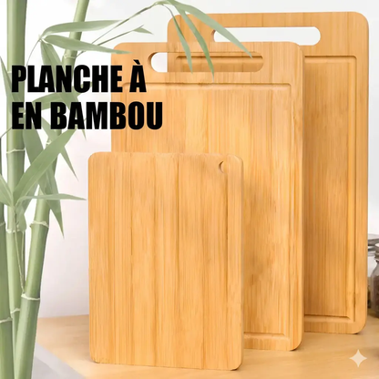 planche à découper bois double face robusta