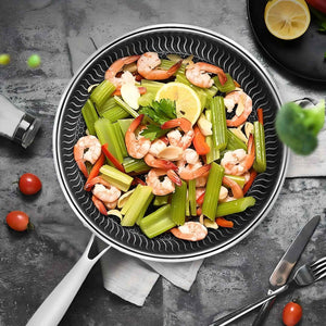 Poele Inox à induction | PROHIVE™ 28 CM