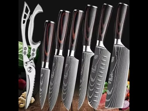 Vidéo de démonstration : couteaux damas TITANCUT