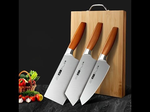 Vidéo de démonstration : Couteau Japonais santoku ZENCATANA | ZENCATANA Japanese Knife