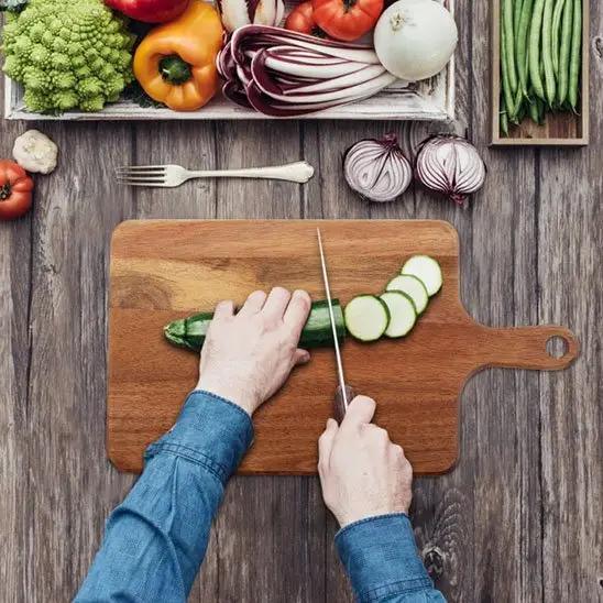 Planche à découper en bois | Acacia Premium - Smarty Chef