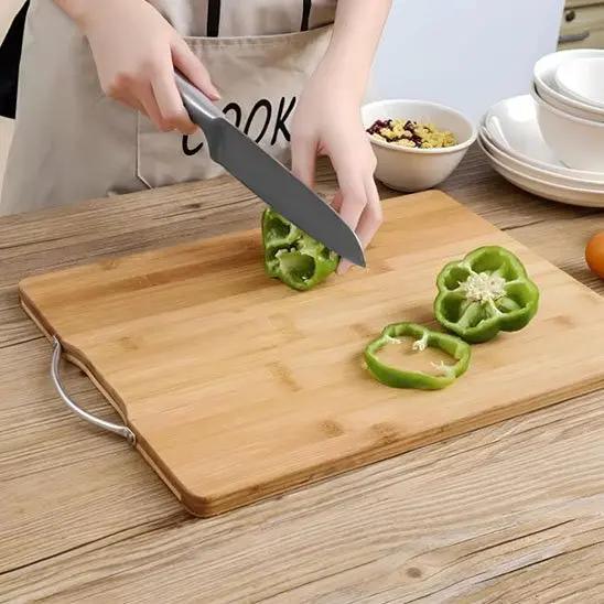 Planche à découper | Premium Bois Massif 32cm L x 2cm l x 22cm Ép centimètres - Smarty Chef