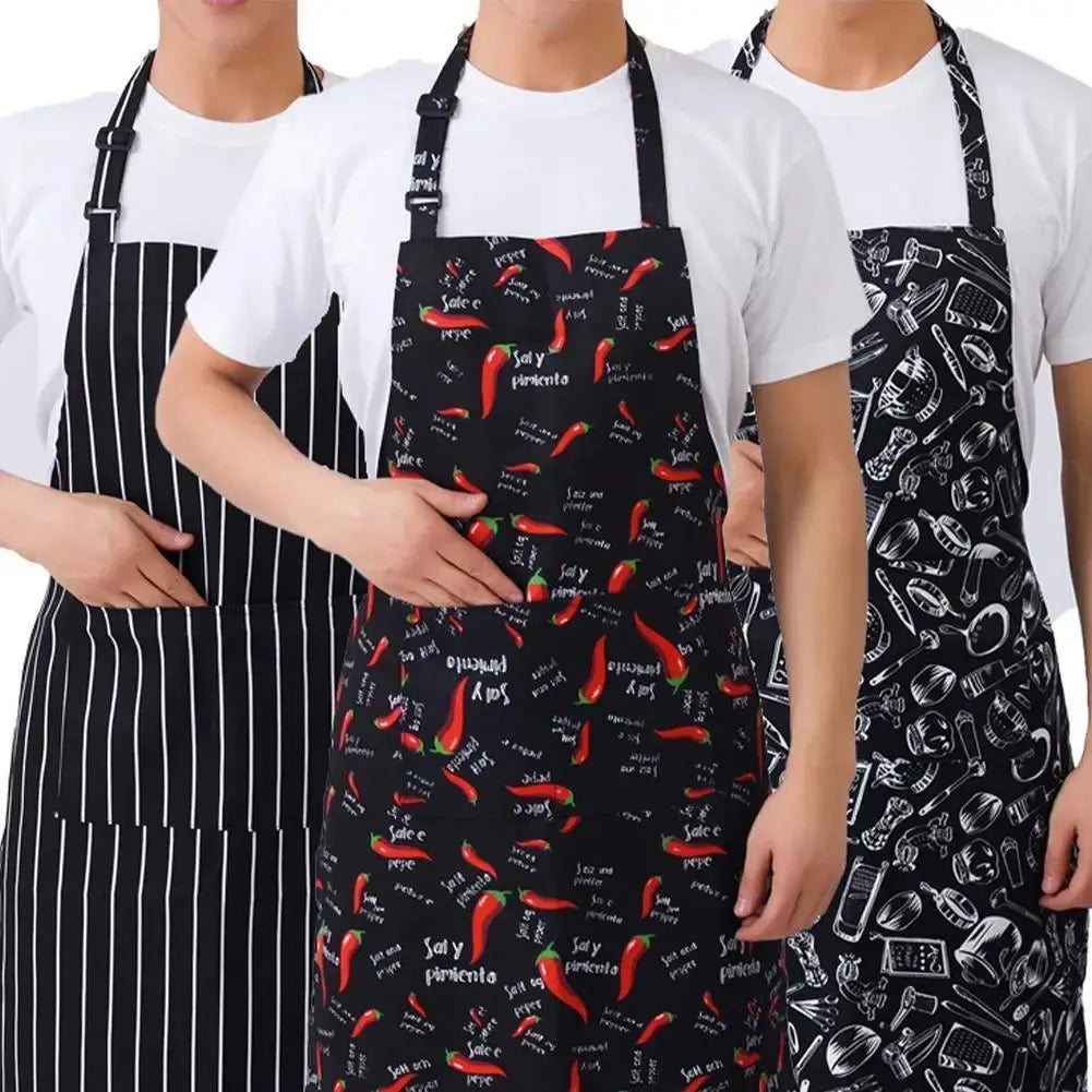 tablier de cuisine confortable réglable avec sangles rembourrées