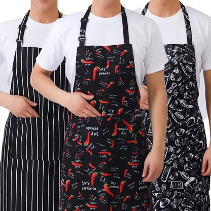 tablier de cuisine confortable réglable avec sangles rembourrées