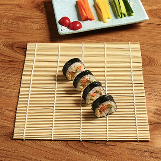 tapis à sushi bambou pour recette sushi maison facile