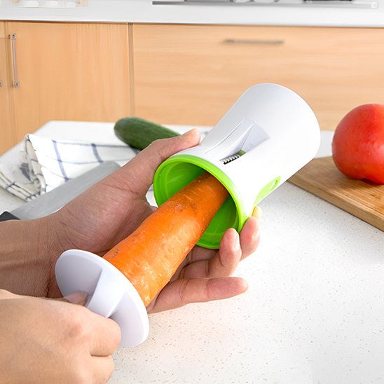 Ustensile coupe legumes pour preparer fruits et legumes rapidement VeggiPro